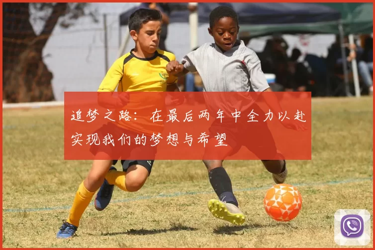 追梦之路：在最后两年中全力以赴实现我们的梦想与希望